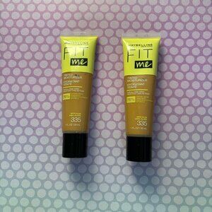 Brand New Maybelline Fit Me Tinted Moisturizer #335 Aloe & for all Skin Types